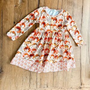 Little Miss Marmalade Girl Power Rules Skater Dress, Size 4